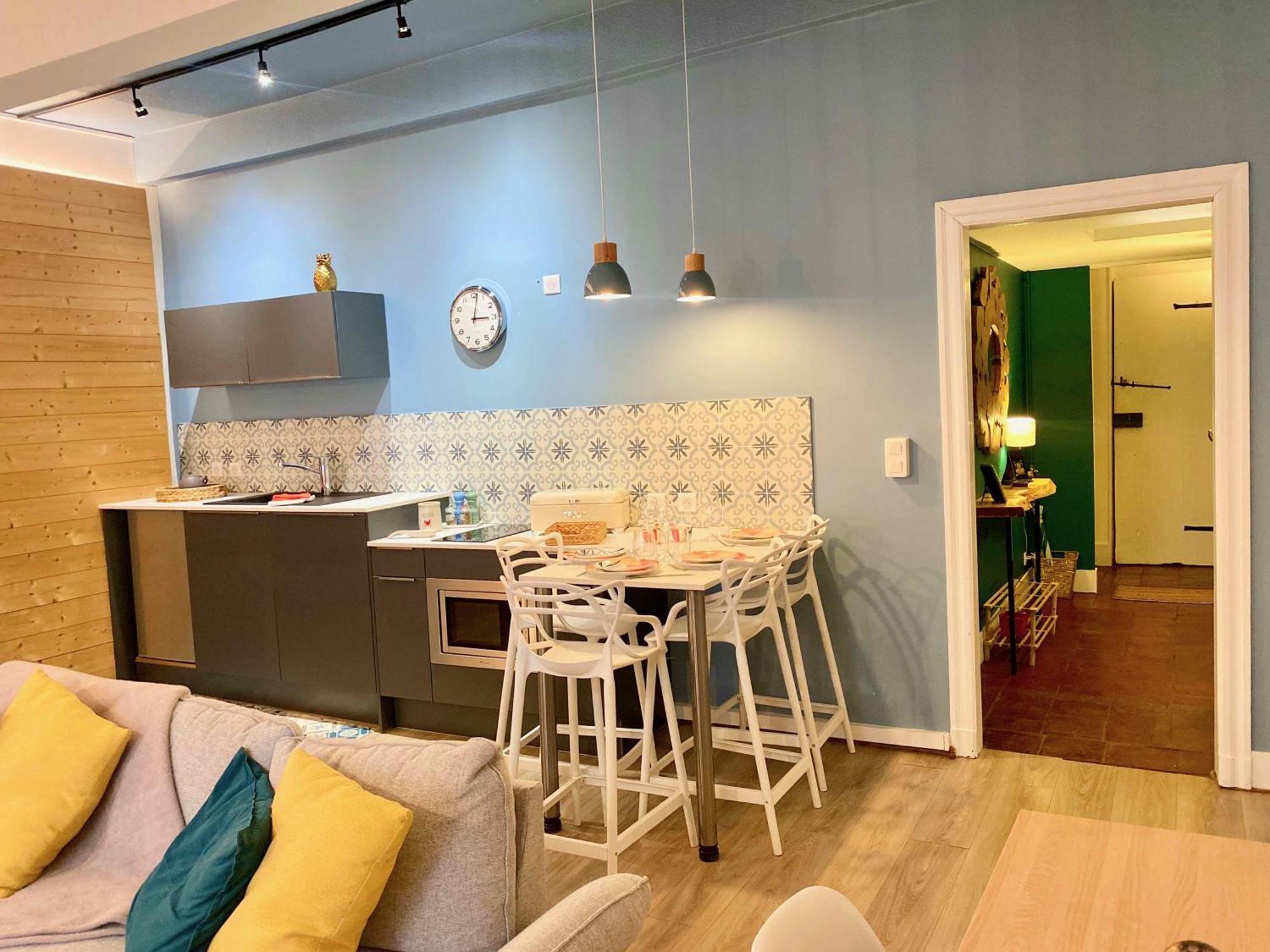 La Parenthese Gourmande Avec Clim Et Parking Apartment มงโตบ็อง ภายนอก รูปภาพ